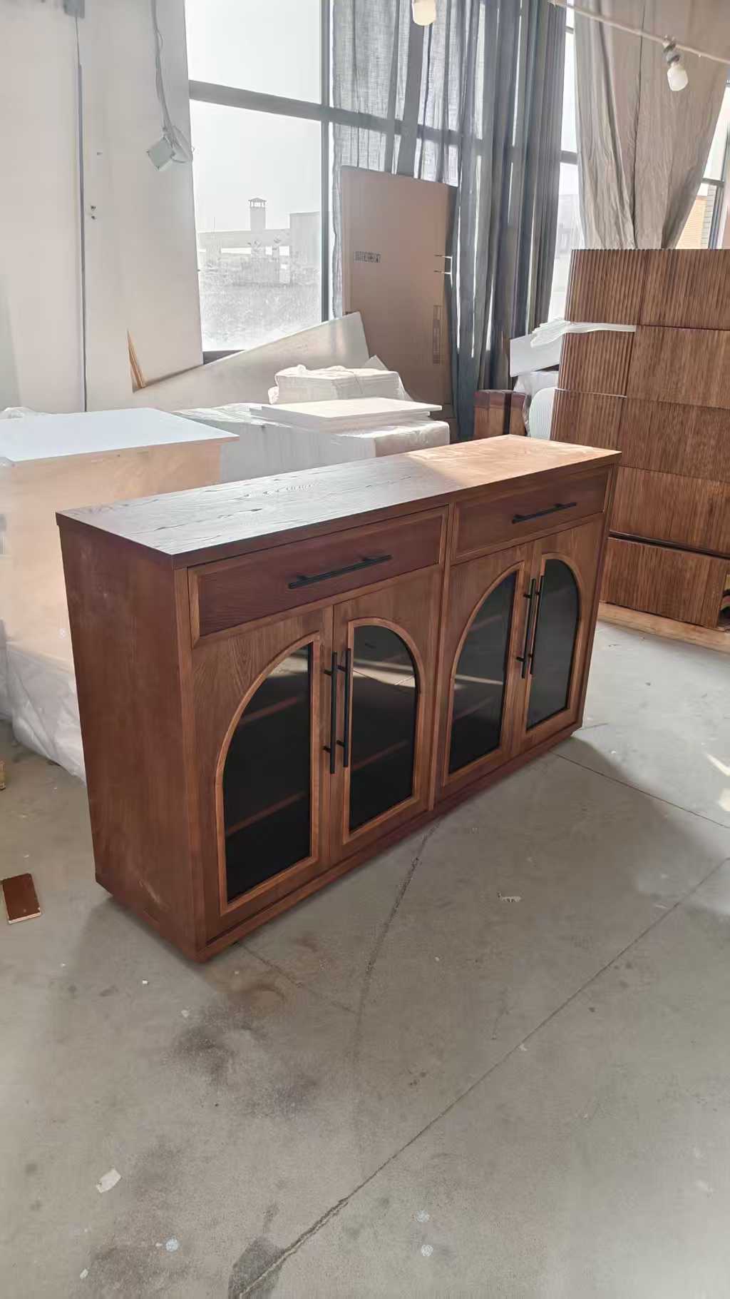 Glass Sideboard