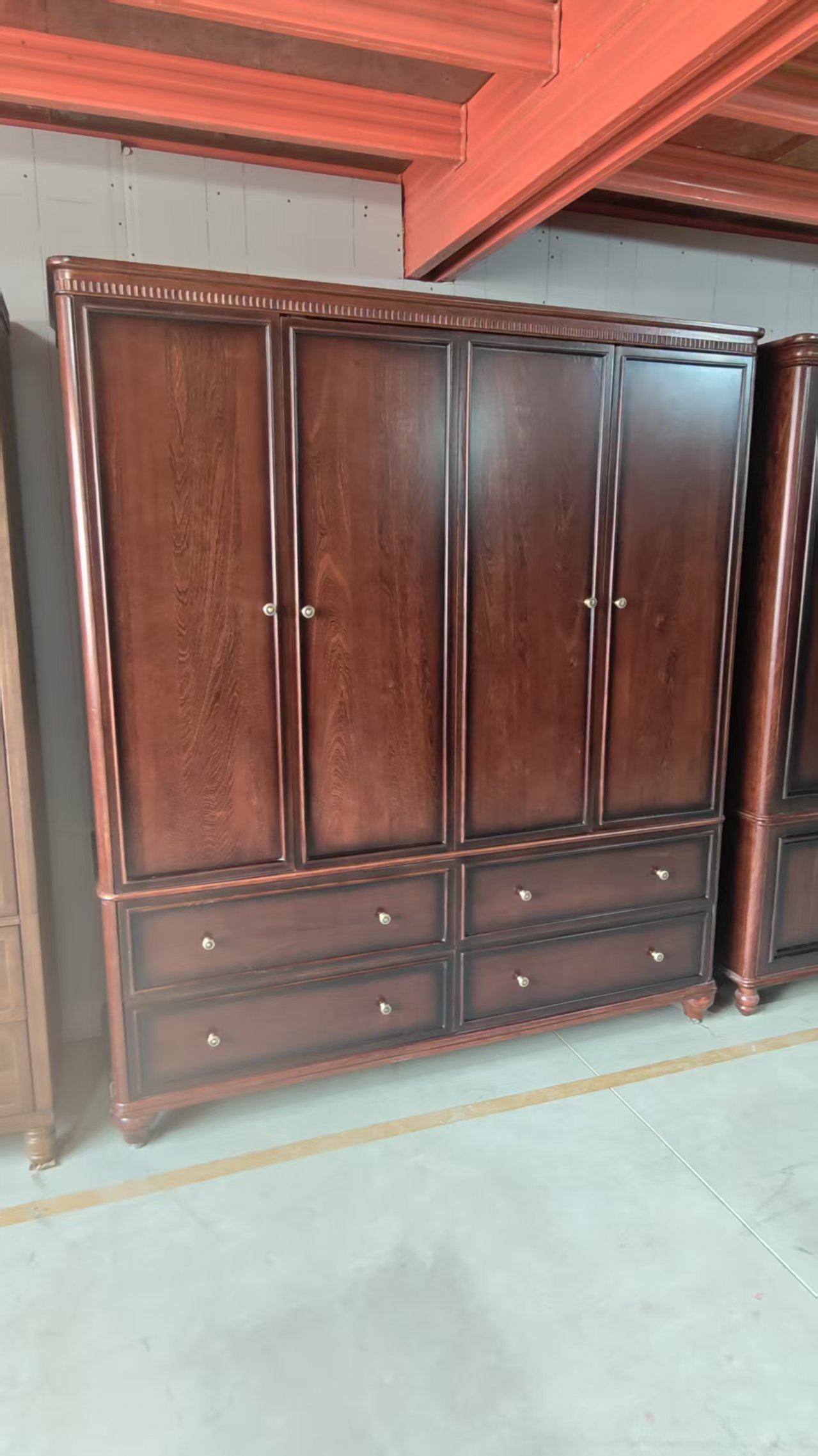 Four-Door Wardrobe